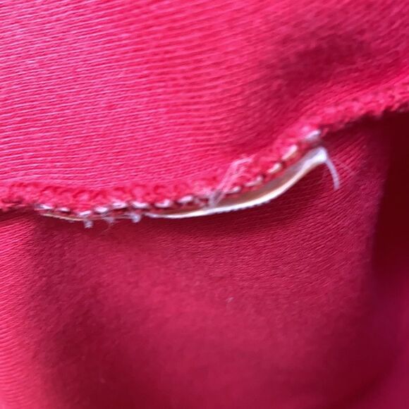 Pima cotton tee shirt color raspberry - Picture 3 of 4